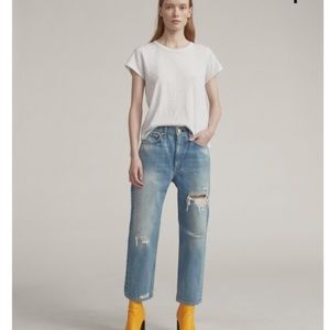 NWOT RAG & BONE Boy Jean With Holes